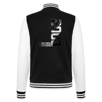 LIMITED EDITION 2003 23RD BIRTHDAY - College Sweat Jacket - black/white - Back - Marisol (170cm)