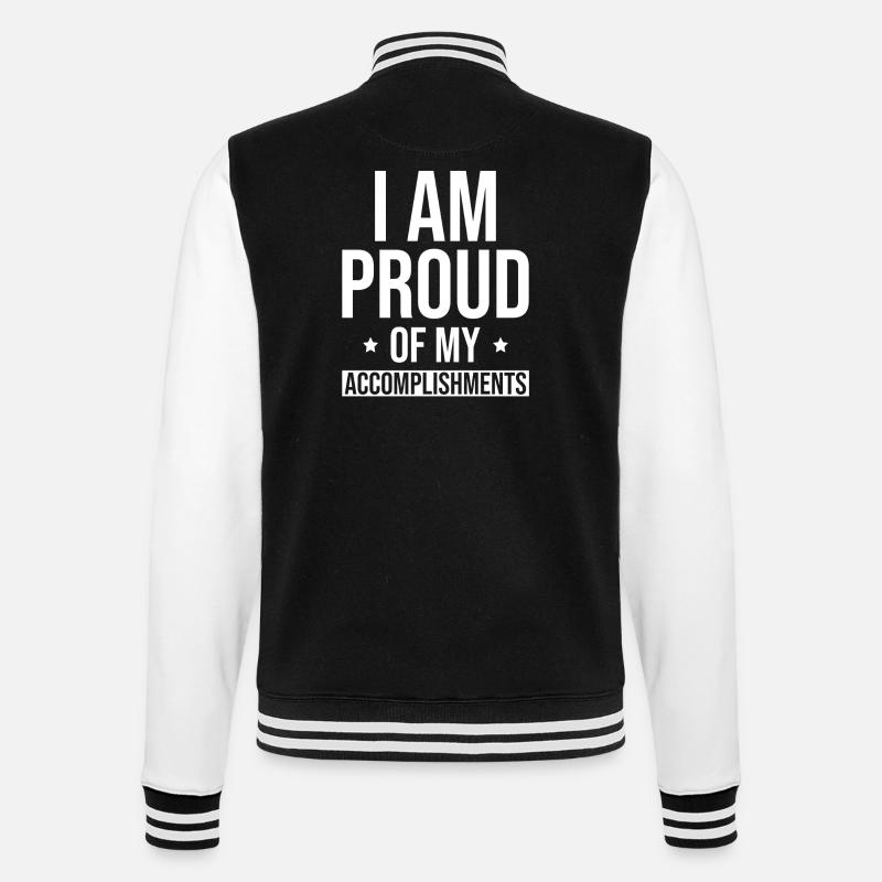 Citations inspirantes d’affirmations positives - Veste Teddy - noir/blanc