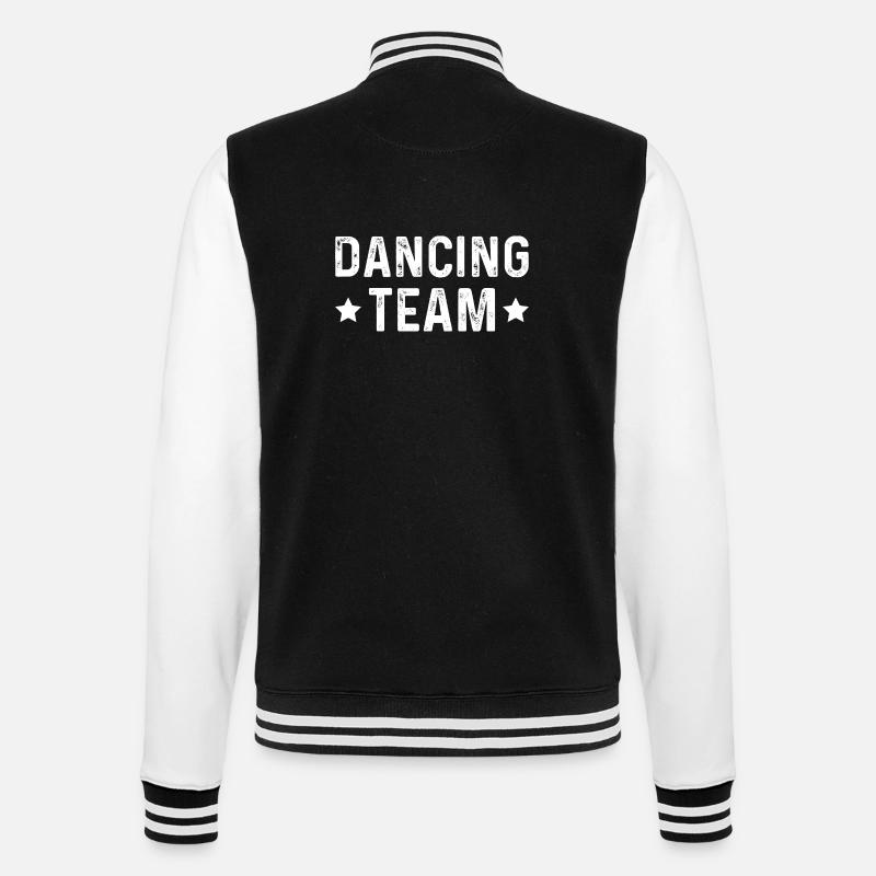 Équipe de danse - Veste Teddy - noir/blanc