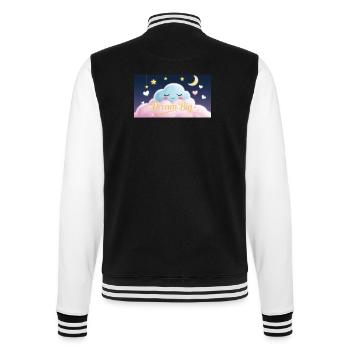 Dream Big - College-Sweatjacke - Schwarz/Weiß - Hinten - Marisol (170cm)