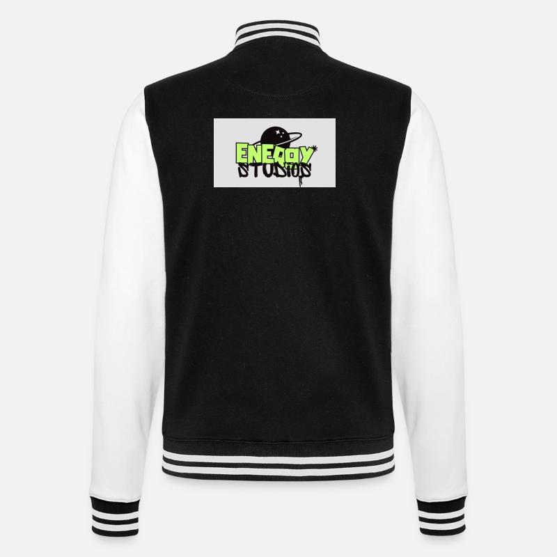 Energy Studios Entertainment - Veste Teddy - noir/blanc