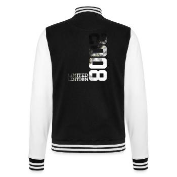 ÉDITION LIMITÉE 2008 COOL 18E ANNIVERSAIRE - Veste Teddy - noir/blanc - Dos - Marisol (170cm)