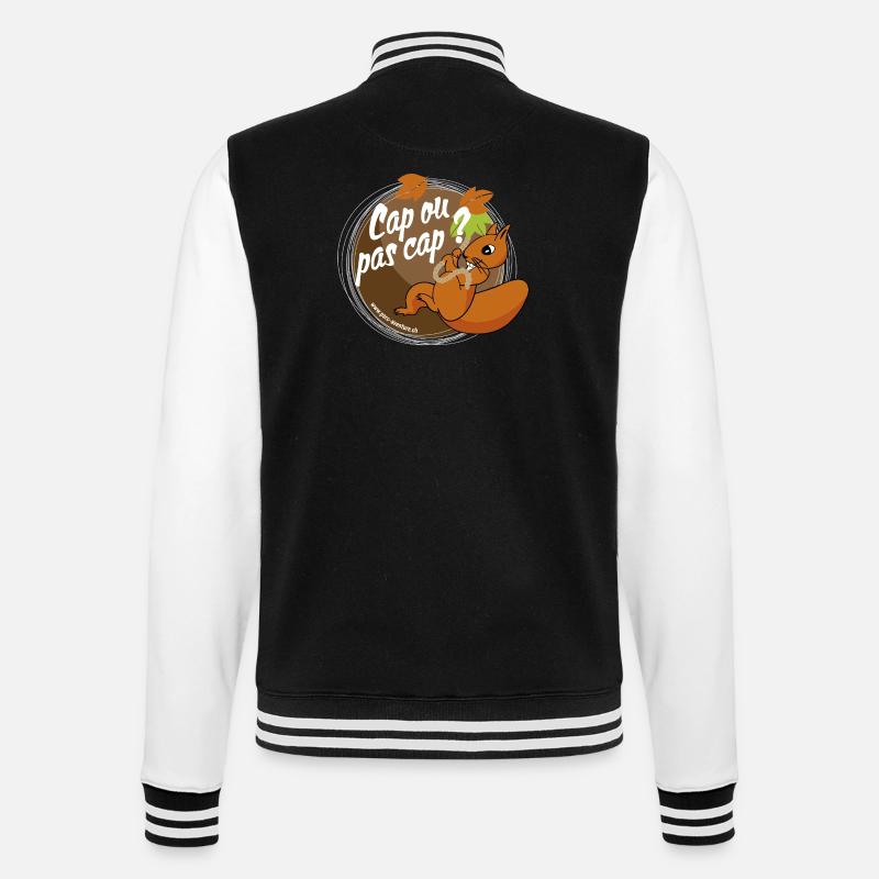Cap ou pas cap? - Veste Teddy - noir/blanc