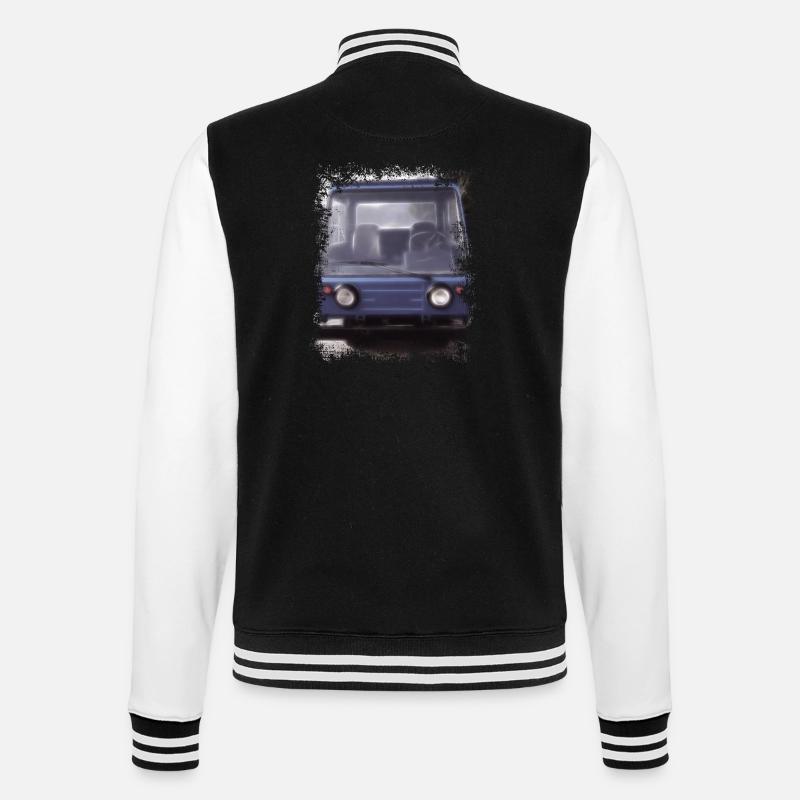 Multicar M25 - College-Sweatjacke - Schwarz/Weiß