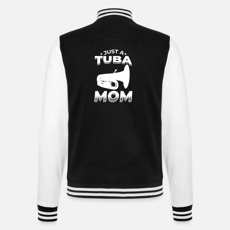 Juste un écrou de tuba - Veste Teddy - noir/blanc