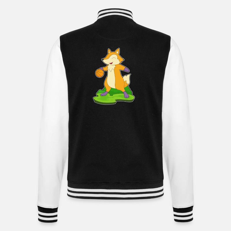Fox Basketteur Basketteur - Veste Teddy - noir/blanc