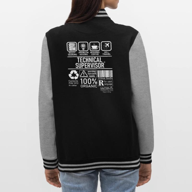 Technical Supervisor multi tasking problem solving College-Sweatjacke