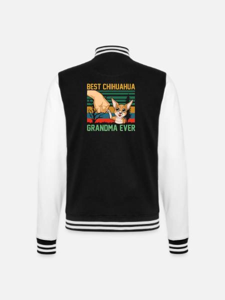 Chihuahua - Veste Teddy - noir/blanc