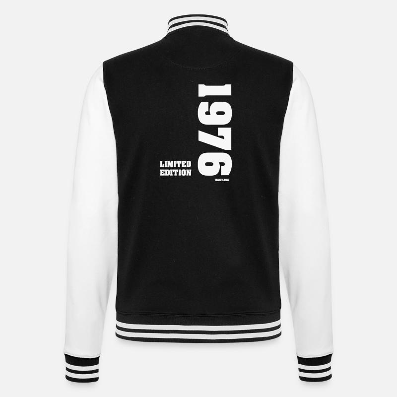 Édition limitée : Édition limitée 1976 - Veste Teddy - noir/blanc