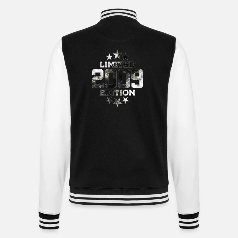 ÉDITION LIMITÉE 2009 17E ANNIVERSAIRE - Veste Teddy - noir/blanc