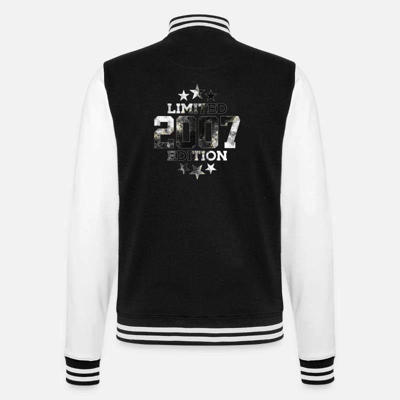 ÉDITION LIMITÉE 2007 19E ANNIVERSAIRE - Veste Teddy - noir/blanc