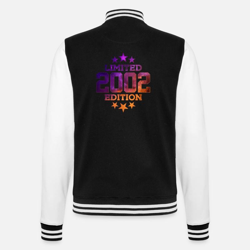 ÉDITION LIMITÉE 2002 24E ANNIVERSAIRE - Veste Teddy - noir/blanc