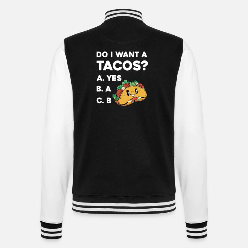 Taco Frage: Ja Oder Nein - Veste Teddy - noir/blanc