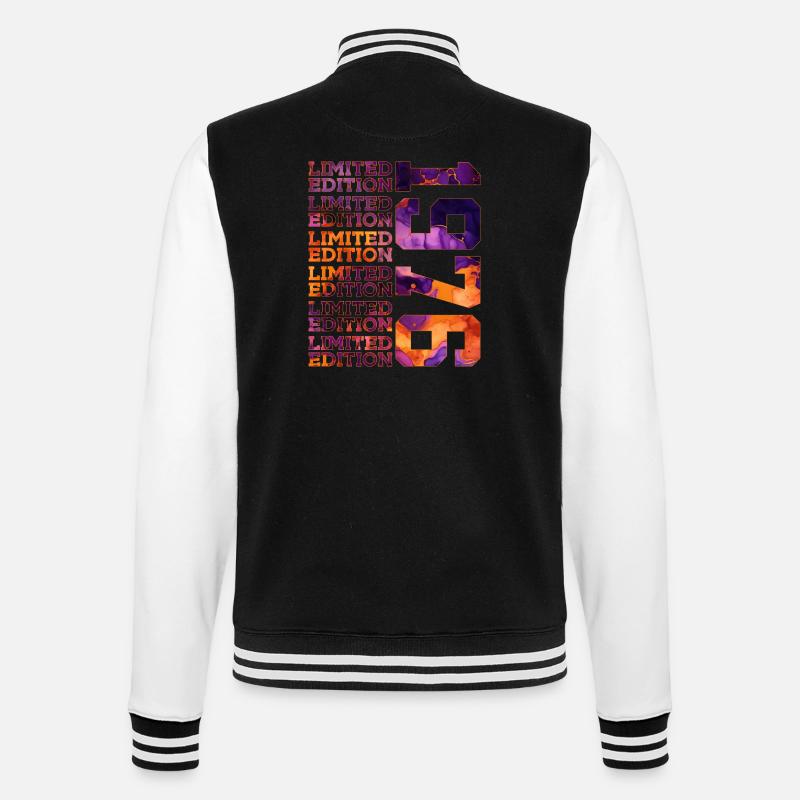 50E ANNIVERSAIRE ÉDITION LIMITÉE 1976 - Veste Teddy - noir/blanc
