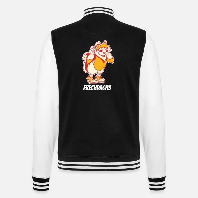 Effronté – Le Voleur Espiègle - Veste Teddy - noir/blanc