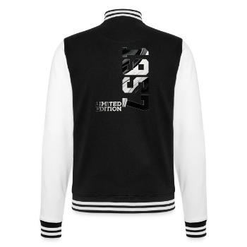 ÉDITION LIMITÉE 69E ANNIVERSAIRE 1957 - Veste Teddy - noir/blanc - Dos - Marisol (170cm)