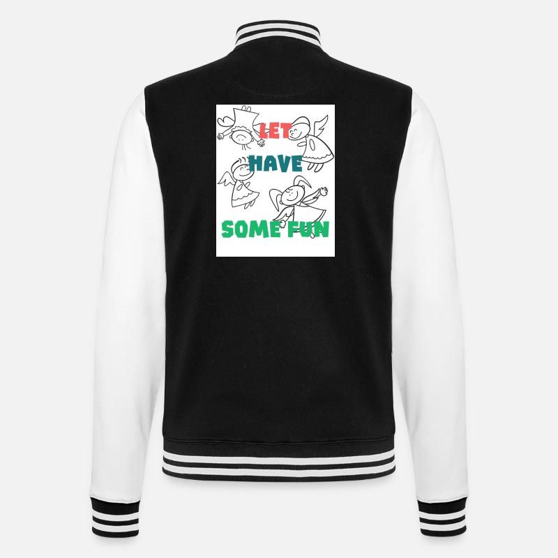 Amusez-vous un peu. - Veste Teddy - noir/blanc