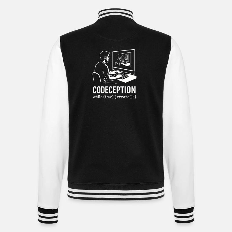 Codeception - Veste Teddy - noir/blanc