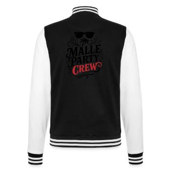 Malle Party Crew Mallorca - College-Sweatjacke - Schwarz/Weiß - Hinten - Marisol (170cm)