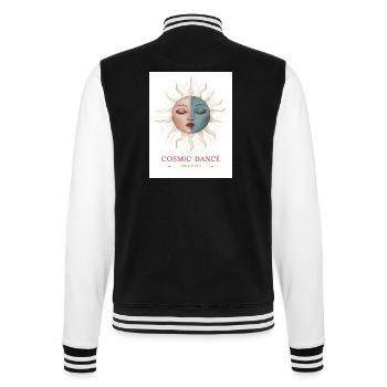 Danse Cosmique Don Spirituel - Veste Teddy - noir/blanc - Dos - Marisol (170cm)