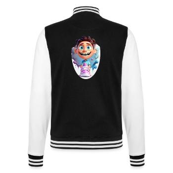sneaker reiter - College-Sweatjacke - Schwarz/Weiß - Hinten - Marisol (170cm)