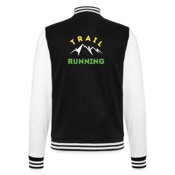 Trail Running - Veste Teddy - noir/blanc - Dos - Marisol (170cm)
