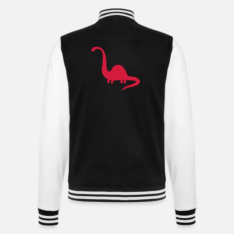 dino - Veste Teddy - noir/blanc