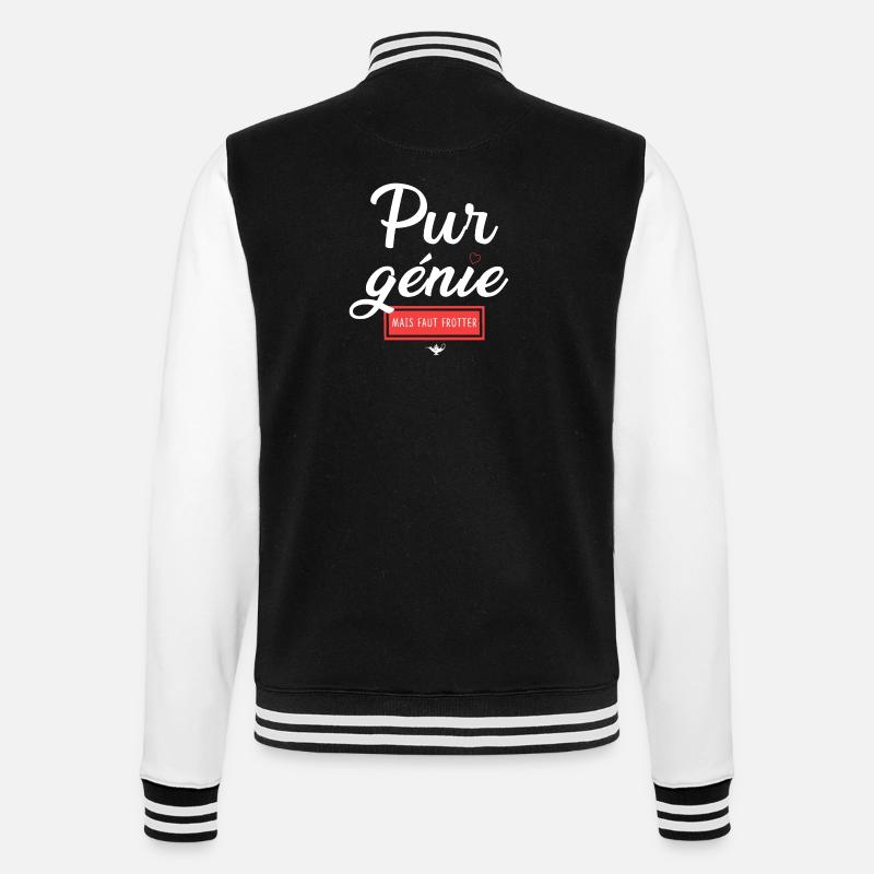 Humour and Emotion Chatastrophe - College Sweat Jacket - black/white