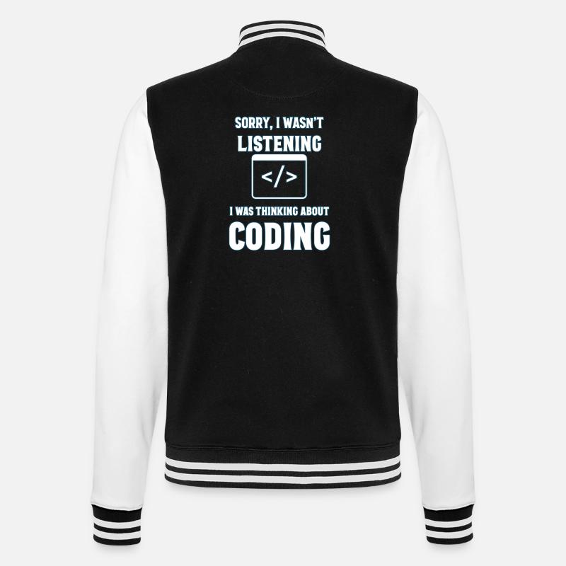 Programmer cadeau - Veste Teddy - noir/blanc