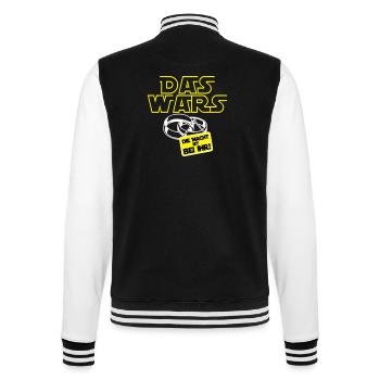 Junggesellenabschied , Das wars bei Ihr ...(25) - College-Sweatjacke - Schwarz/Weiß - Hinten - Marisol (170cm)