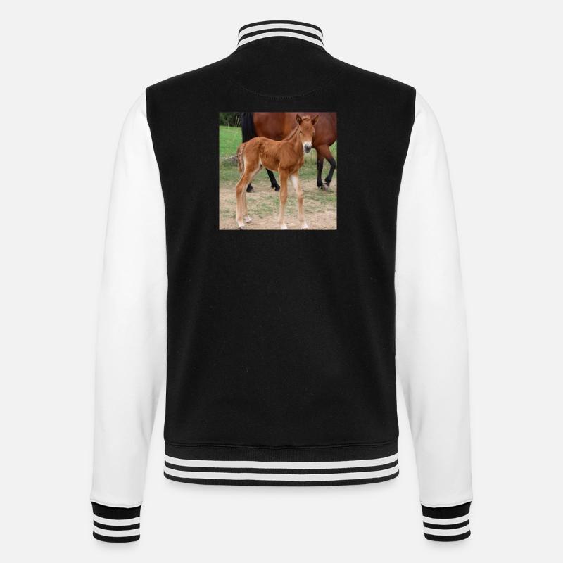 Affiche Cheval Cheval - Veste Teddy - noir/blanc