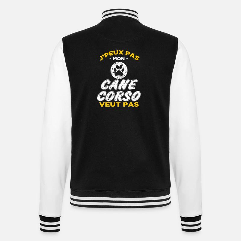 Cane Corso - Veste Teddy - noir/blanc