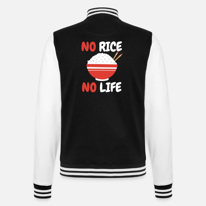 Riz Philippines Philippines asiatiques - Veste Teddy - noir/blanc