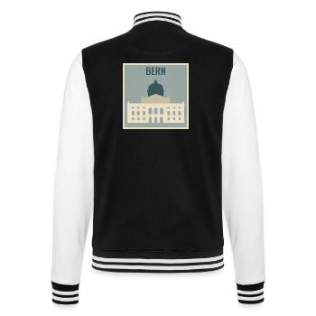 Bern - Veste Teddy - noir/blanc - Dos - Marisol (170cm)