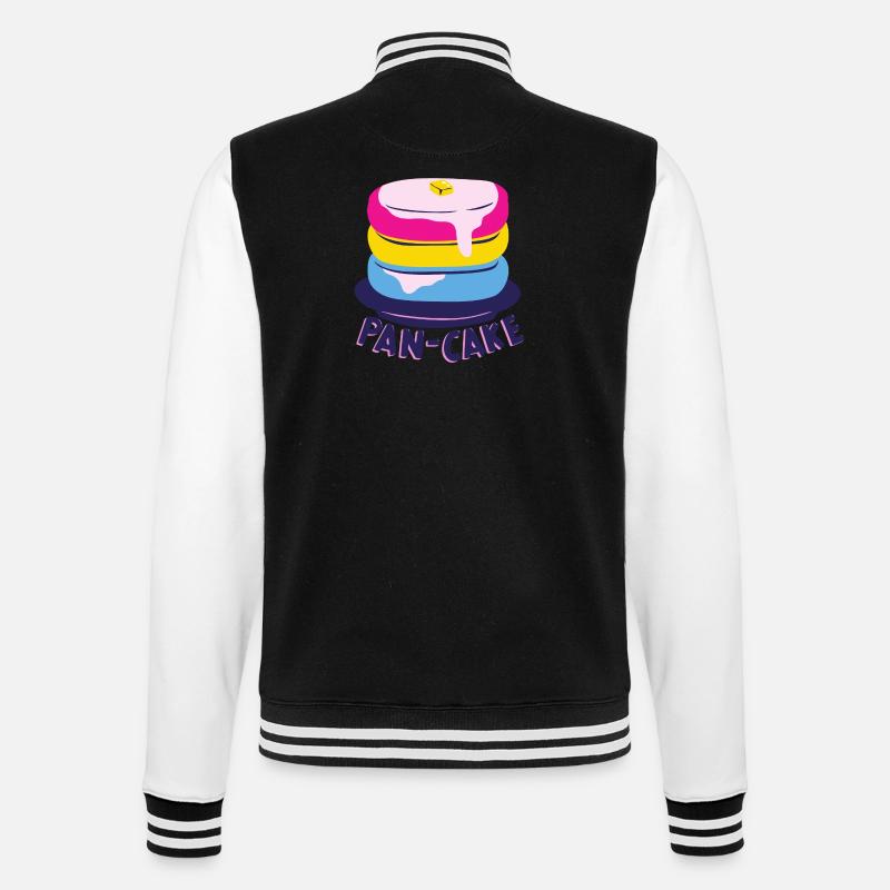 Pansexual - College Sweat Jacket - black/white