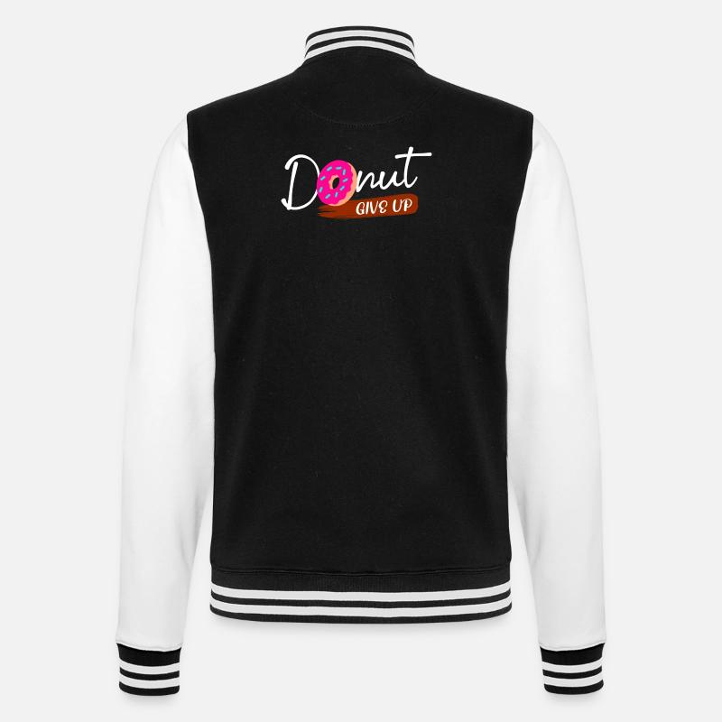 Bonbons Déclaration Donut Snacking Cuisson - Veste Teddy - noir/blanc