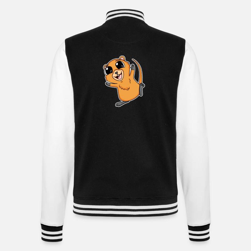 Quokka - Veste Teddy - noir/blanc
