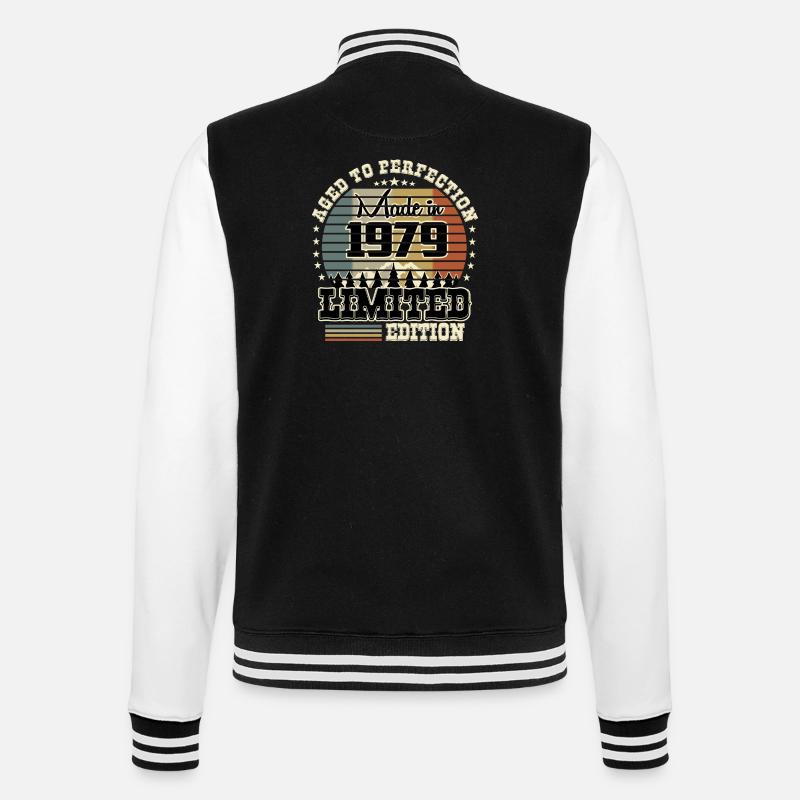 Édition limitée 1979 - Veste Teddy - noir/blanc