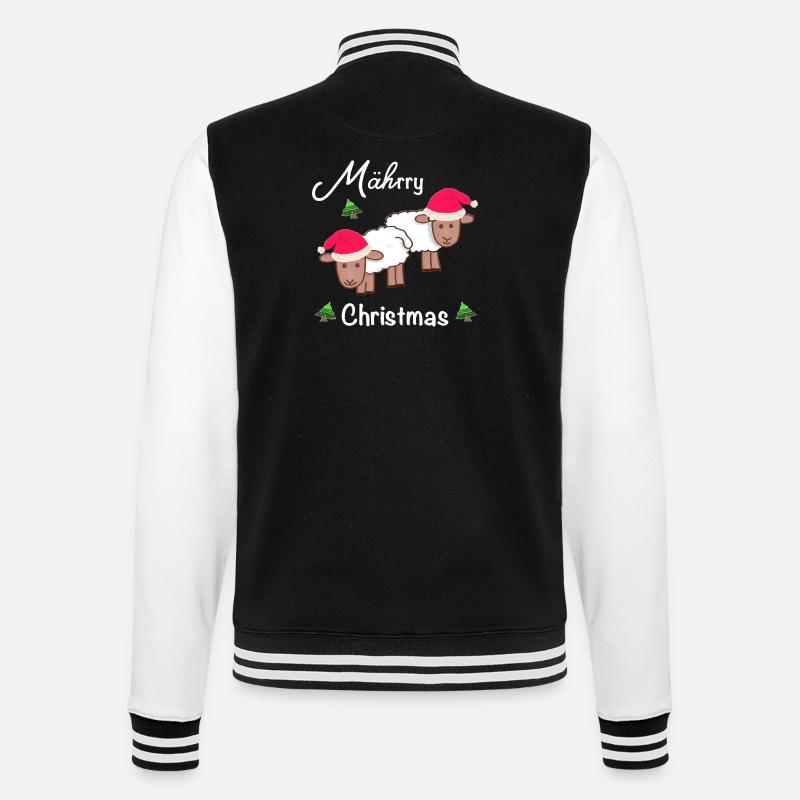 Joyeux Noël, MÄHrry Noël - Veste Teddy - noir/blanc