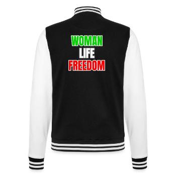 Liberté de vie de femme - Veste Teddy - noir/blanc - Dos - Marisol (170cm)