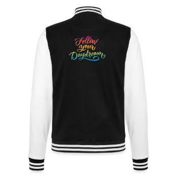 Suivez votre rêve - Veste Teddy - noir/blanc - Dos - Marisol (170cm)