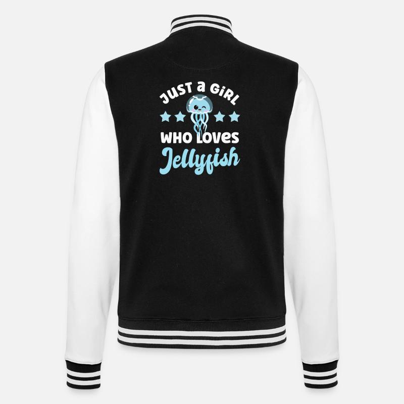 Méduses Méduses - Veste Teddy - noir/blanc