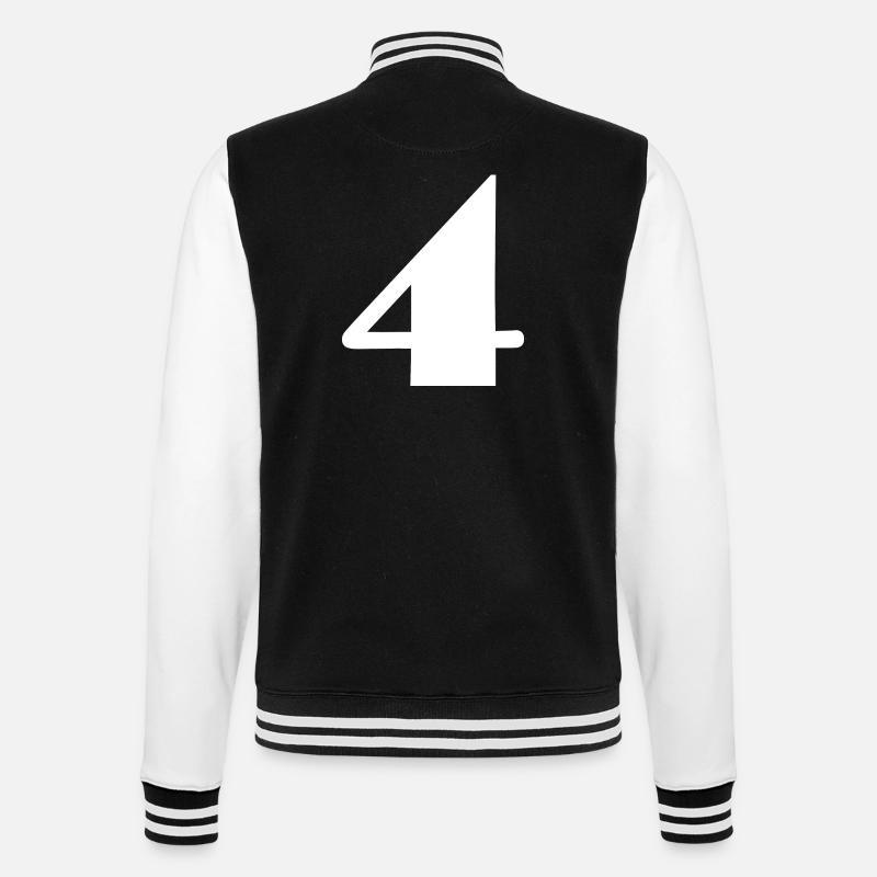 4,4 ANS,4e ANNIVERSAIRE,ANNIVERSAIRE 4 ANS - Veste Teddy - noir/blanc
