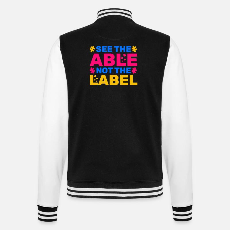 Voir le Capable Pas L’étiquette - Veste Teddy - noir/blanc