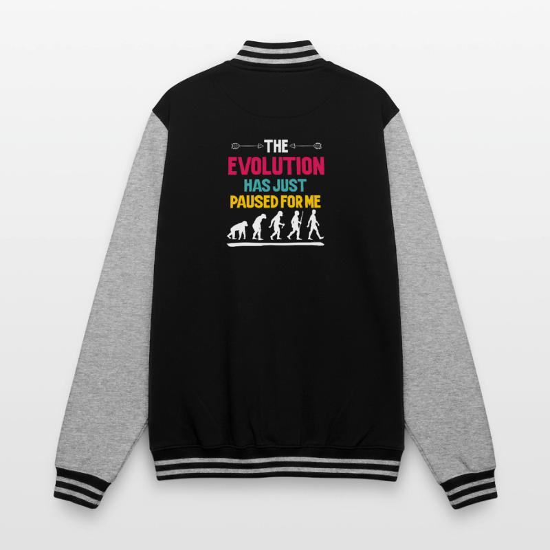 L'évolution s'est simplement arrêtée pour moi Veste Teddy