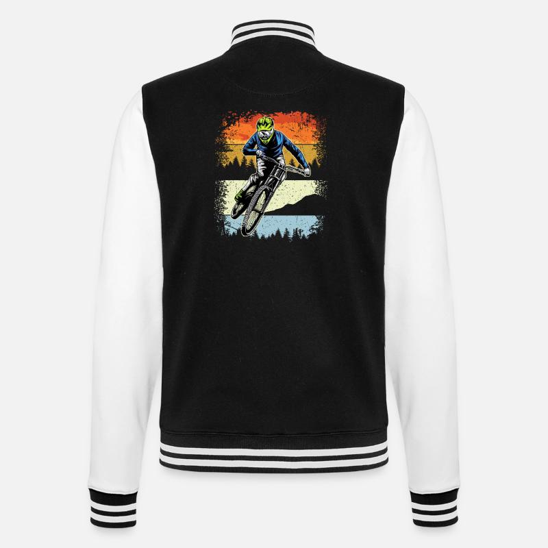 Sunset Trail VTT Rider - Veste Teddy - noir/blanc
