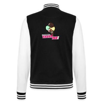 C’est l’été – Goûtez-moi! - Veste Teddy - noir/blanc - Dos - Marisol (170cm)