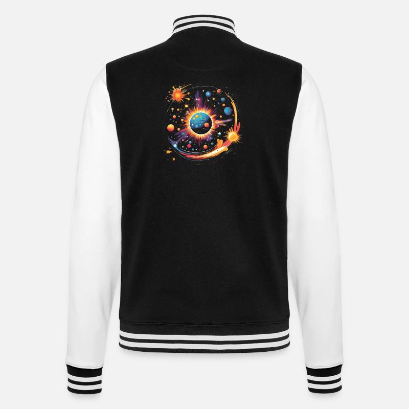 Big Bang - Veste Teddy - noir/blanc