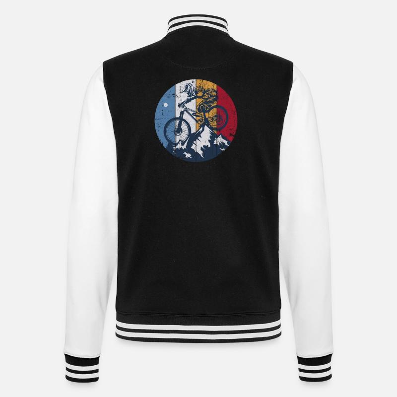 Graphique du cercle Ridge MTB - Veste Teddy - noir/blanc