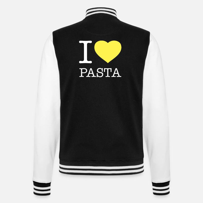 J’ADORE LES PÂTES - Veste Teddy - noir/blanc